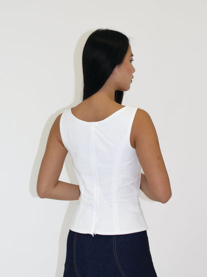 Perla Corset - Ivory